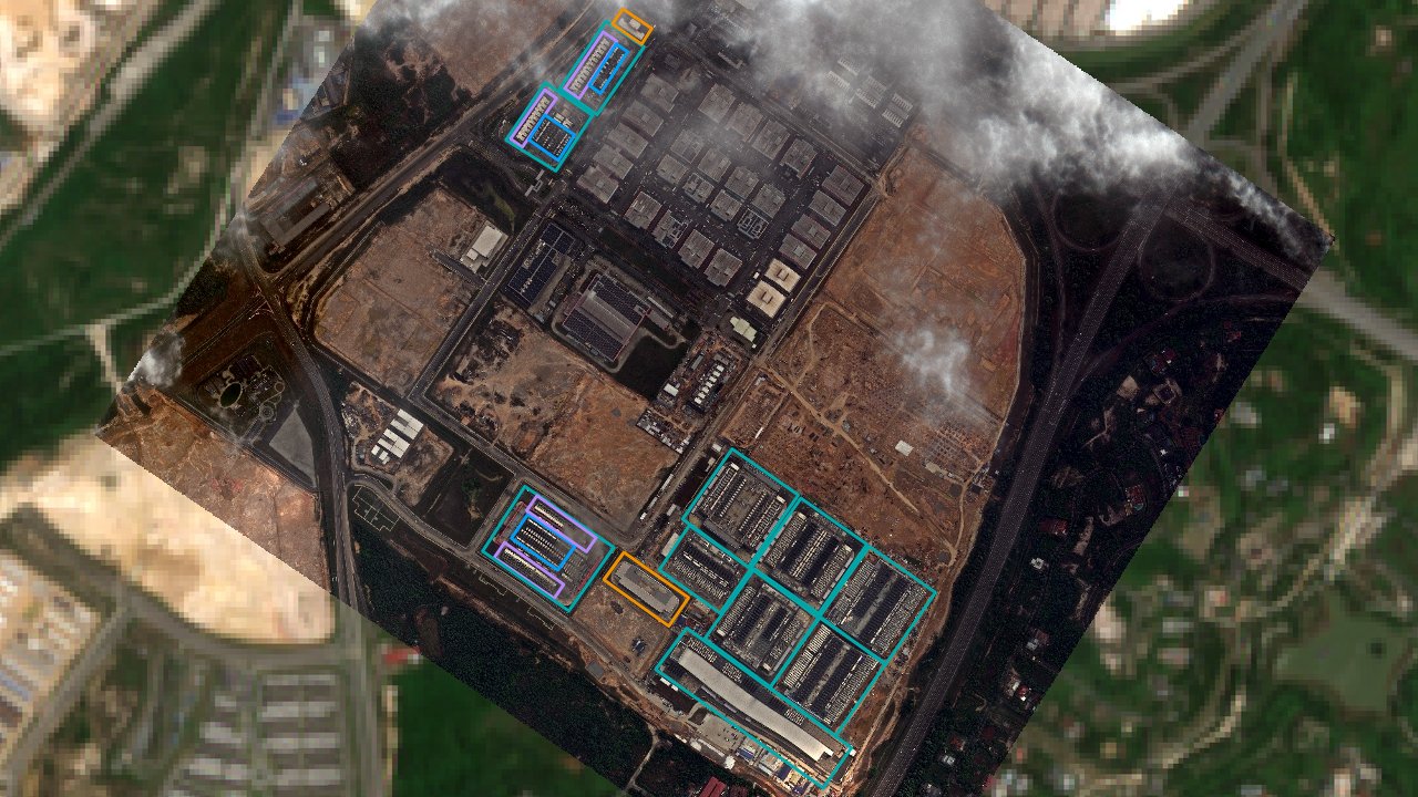 Satellite view of DayOne Nusajaya