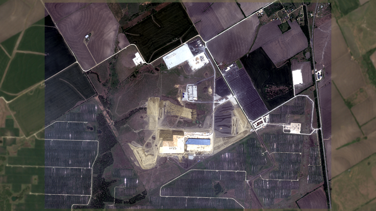 Satellite view of OpenAI Stargate Milam