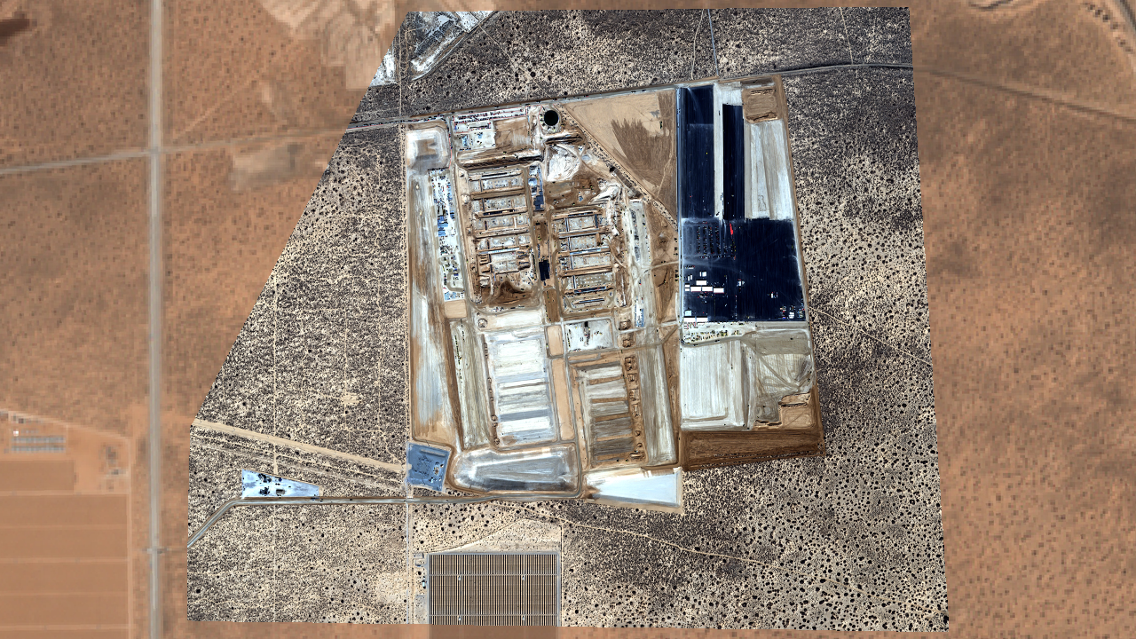Satellite view of OpenAI Stargate New Mexico